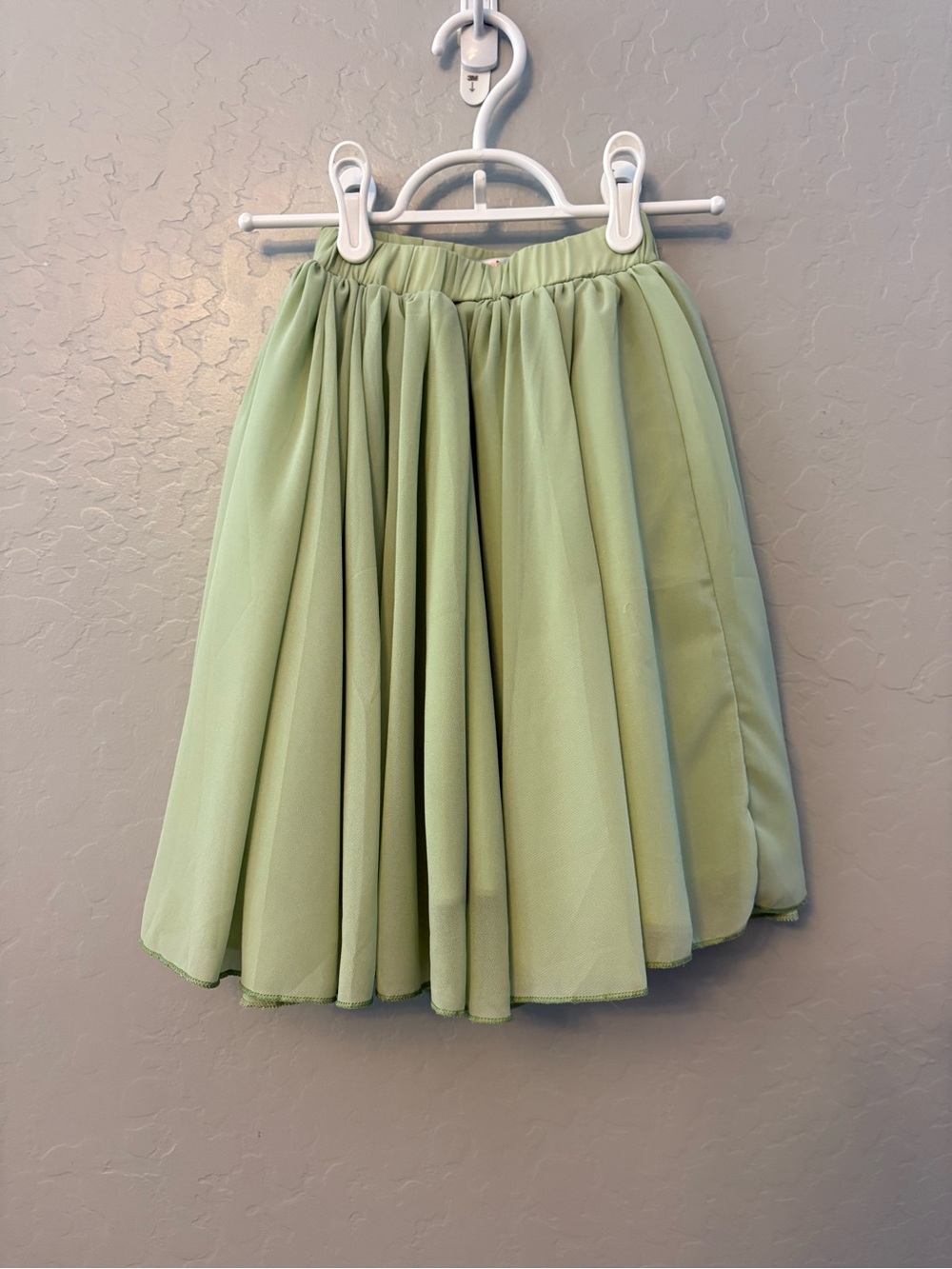 Bailey's Blossoms light green aurora maxi twirly skirt size 12-18 months